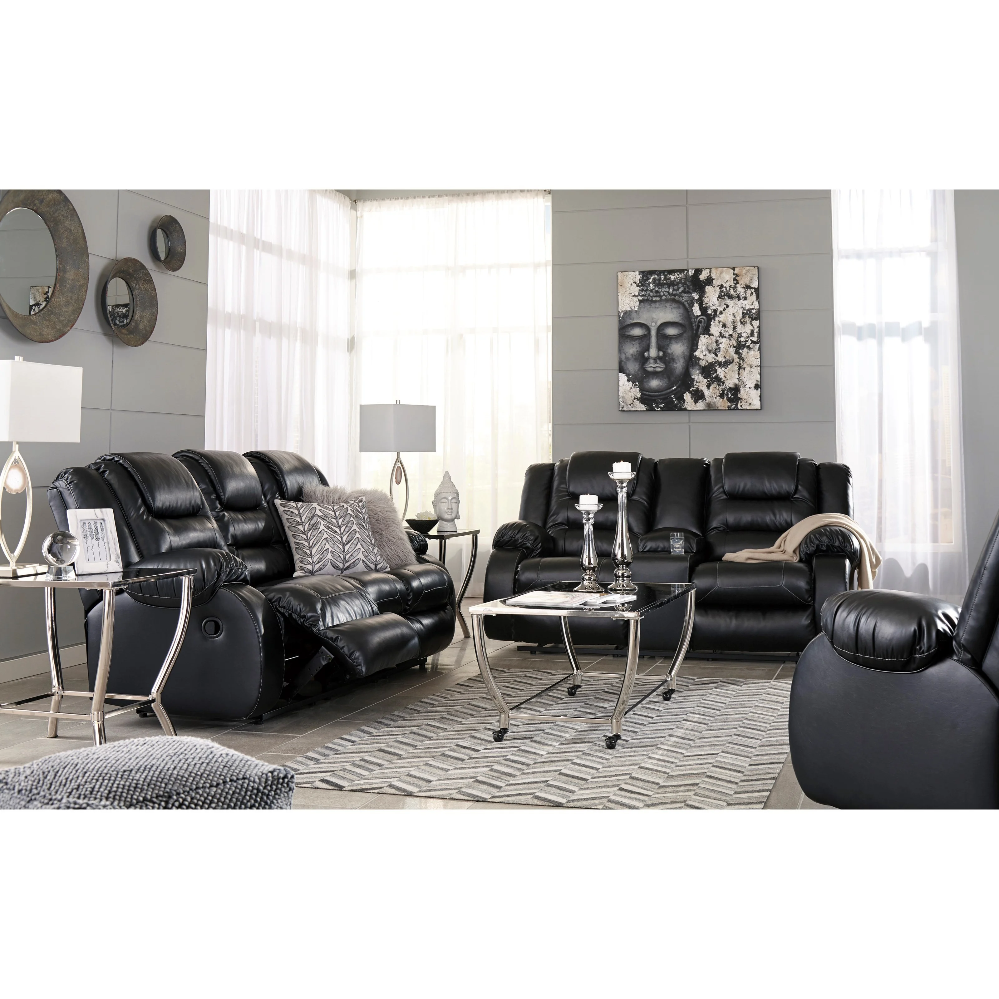 StyleLine Vacherie 79308 Living Room Group 2 Reclining Living Room Group EFO Furniture Outlet